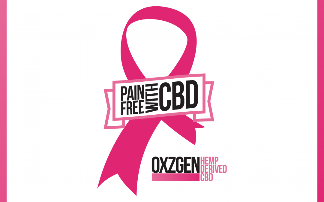 OXZGEN Hemp Derived CBD Pink Initiative for Breast Cancer Awareness Logo